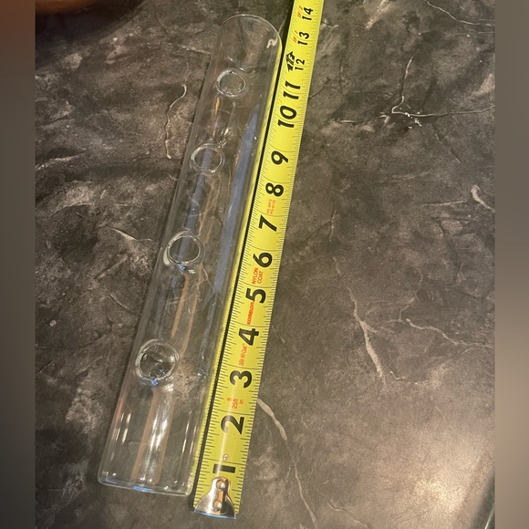 CB2 Transparent Glass Vase - Picture 6 of 6